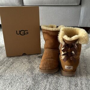 Ugg Bailey Bow Brown Boots